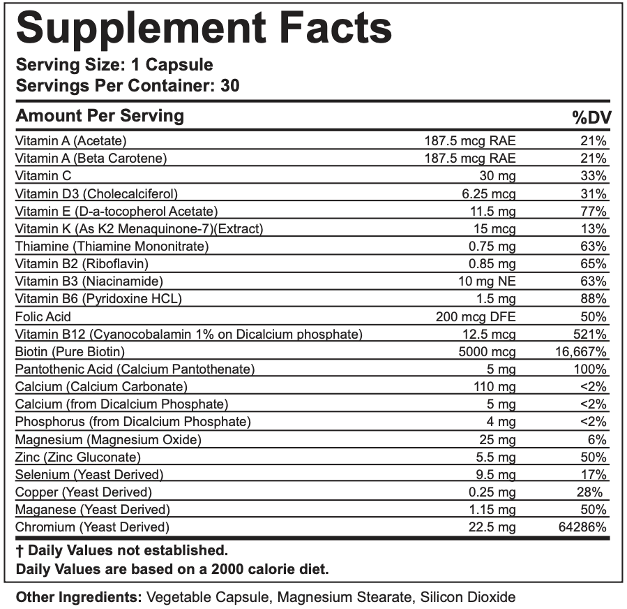 Aroga Essentials Multivitamin
