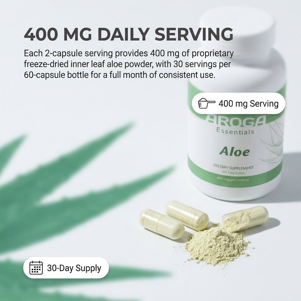 Aroga Essential Aloe (Capsules)