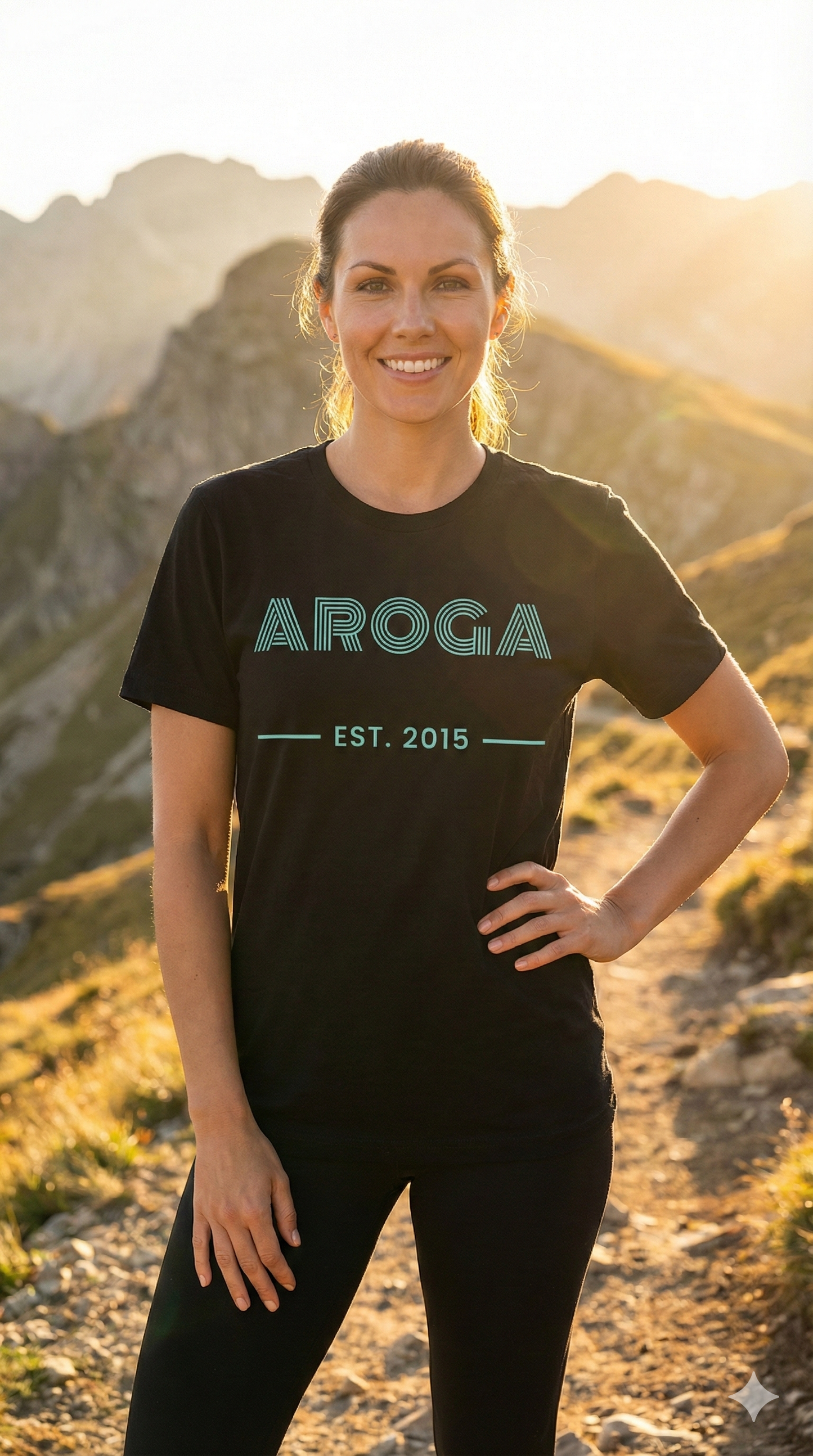 Premium "AROGA" 10th Anniversary Cotton T-Shirt